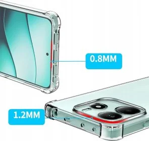 Фото: Чохол BeCover for Xiaomi Redmi Note 14 4G - Anti-Shock Clear (713035) № 4 | KTC