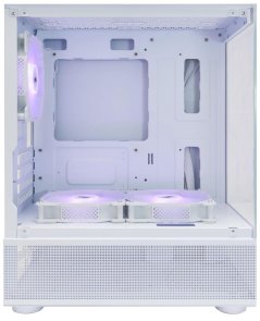Корпус 1stPlayer Mi2-A-WH-2F7R-W-1F7-W White with window