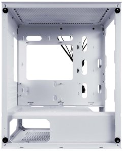 Корпус 1stPlayer X4-M-WH-2F1P-W-1F1-W White with window
