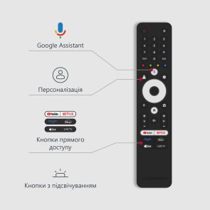 Телевізор QLED Thomson 65QG7C04 (Google TV, Wi-Fi, 3840x2160)