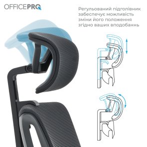 Крісло OfficePro Balance OC620 Black (OC620-B-B-B)