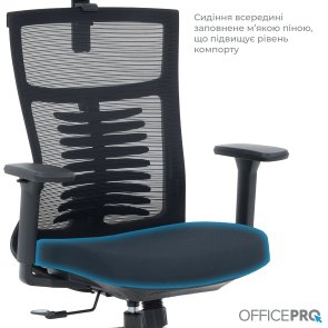 Крісло OfficePro Balance OC550-B-B-B Black