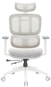 Крісло OfficePro Skyline OC680 White/Light Gray (OC680-W-LG-LG)
