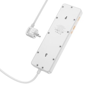 Мережевий фільтр Hoco AC13A Talento 4xUSB 5/1.5m Black (6942007607131)
