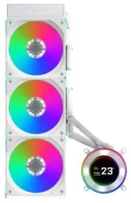 Фото: Система рідинного охолодження Lian-Li HydroShift II LCD-C 360CL White (G89.GHS2LCD36RW.00) № 3 | KTC