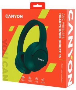 Гарнітура Canyon OnRiff 10 Green (CNS-CBTHS10GN)