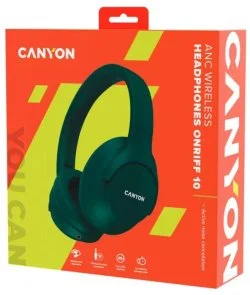 Фото: Навушники Canyon OnRiff 10 Green (CNS-CBTHS10GN) № 6 | KTC