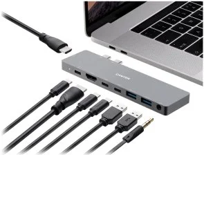Фото: USB-хаб Canyon 8in1 DS-8 Dark Gray (CNS-TDS08DG) № 4 | KTC