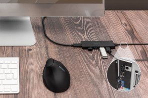 USB-хаб Digitus DA-70236 Black
