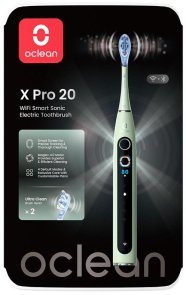 Електрична зубна щітка Oclean X Pro 20 Electric Toothbrush Green (6970810556902)