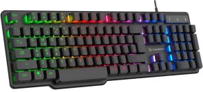  Клавіатура GamePro GK380 RGB USB Black