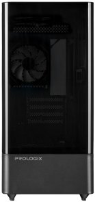 Корпус ProLogix Lumi GM-01AB Glass Black with window