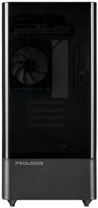Фото: Корпус ProLogix Lumi GM-01AB Glass Black with window № 4 | KTC
