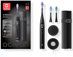 Електрична зубна щітка Oclean X Ultra 20 Set Electric Toothbrush Black (6970810557107)