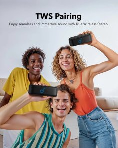 Портативна колонка Anker SoundCore Select 2S Black (A3171011)