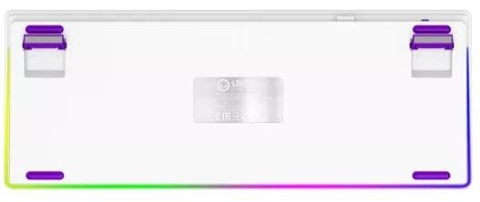 Клавіатура Lorgar KBP70TKLW Toxic Purple ENG WL/RT/USB White (LRG-KBP70TKLW-WH-US)