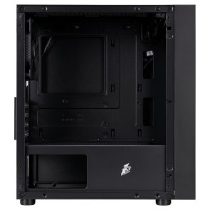 Корпус 1stPlayer B5-M-BK-3F Black with window