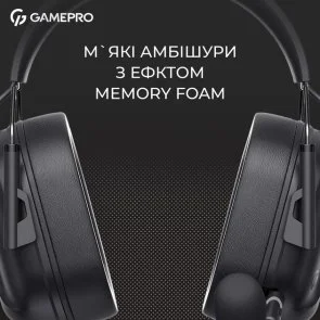 Фото: Гарнітура GamePro Genesis Hunter Black (HS1350B) № 7 | KTC