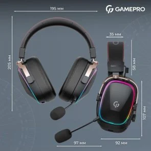 Фото: Гарнітура GamePro Asgard Valkyria Black (HSW249B) № 16 | KTC