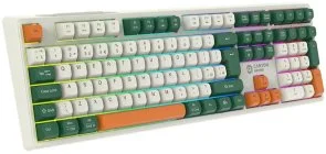 Фото: Клавіатура Canyon Shadder GKW-11 Brown Switches WL/BT/USB White (CND-SKBW11) № 3 | KTC