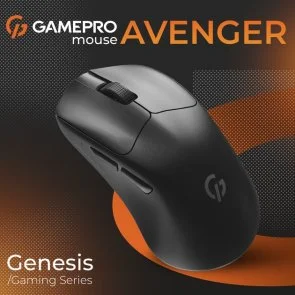 Фото: Миша GamePro Genesis Avenger Black (GM096B) № 5 | KTC