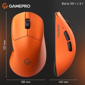 Миша GamePro Genesis Avenger Orange (GM096O)