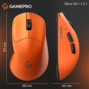 Фото: Миша GamePro Genesis Avenger Orange (GM096O) № 14 | KTC