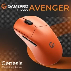 Фото: Миша GamePro Genesis Avenger Orange (GM096O) № 5 | KTC