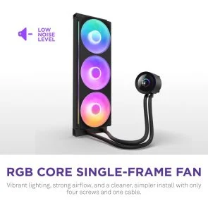 Фото: Система рідинного охолодження NZXT Kraken Plus 360 RGB Black (RL-KR360-B2) № 6 | KTC