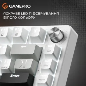 Фото: Клавіатура GamePro Genesis Silverlight MK126 YH Switches Grey № 10 | KTC