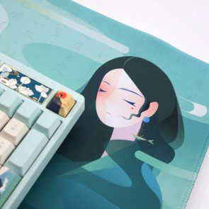 Килимок Varmilo Goddess LuoShen XL Green/Turquoise (ZDB077-01)