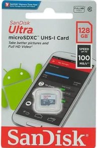 FLASH пам'ять SanDisk Ultra Micro SDXC 128GB (SDSQUNR-128G-GN3MN)