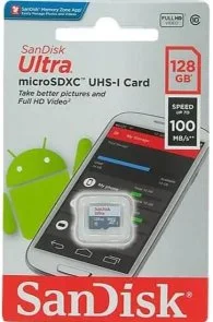 Фото: FLASH пам'ять SanDisk Ultra Micro SDXC 128GB (SDSQUNR-128G-GN3MN) № 2 | KTC