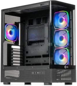 Фото: Корпус QUBE Masterforce Black with window (MASTERFORCE_GBNU3) № 5 | KTC