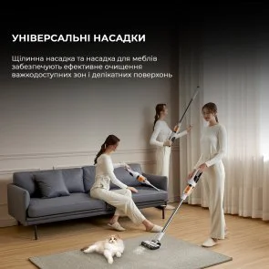 Фото: Ручний бездротовий пилосос DEERMA T10W (DEM-T10W) № 7 | KTC