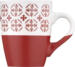 Фото: Чашка Ardesto Ornament 320ml Red/White (AR3045R) № 3 | KTC