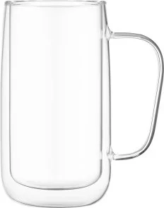Фото: Набір чашок Ardesto 400ml 2pcs Clear (AR2640BHR) № 5 | KTC