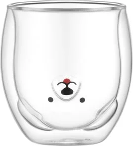 Фото: Набір чашок Ardesto Animals 300ml 2pcs Clear (AR2630BWA) № 3 | KTC