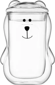 Фото: Набір чашок Ardesto Animals 300ml 2pcs Clear (AR2630BBR) № 3 | KTC