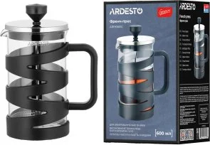 Фото: Френч-прес Ardesto Gemini 600ml Black (AR1906BG) № 5 | KTC