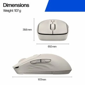 Фото: Миша HP 400 Quiet Wireless Maple (AZ7B6AA) № 9 | KTC