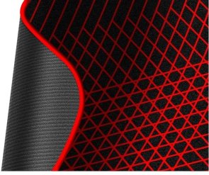 Килимок Defender Cybe Black/Red (50569)
