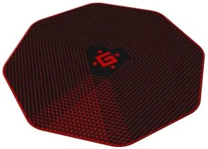 Фото: Килимок Defender Tekta Black/Red (50568) № 2 | KTC
