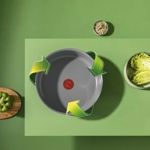 Фото: Набір сковорідок Tefal Ingenio Renew 24cm/ 28cm 3pcs Gray (L2609502) № 8 | KTC