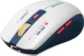 Фото: Миша Defender Dila MM-282 White/Blue (52282) № 3 | KTC