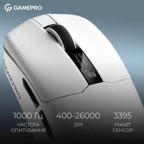 Миша GamePro Asgard Thor WL/BT/USB White (GM023W)