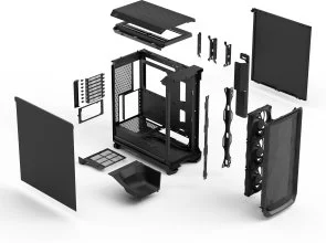 Фото: Корпус FRACTAL DESIGN Meshify 3 Black (FD-C-MES3A-01) № 9 | KTC