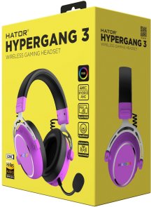 Гарнітура Hator Hypergang 3 Wireless Cyber Violet (ESH52)