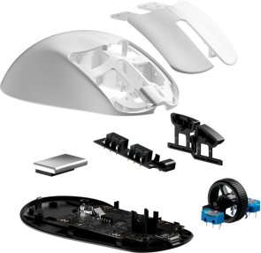 Миша GamePro Genesis Asgard Surt WL/BT/USB White (GM017W)