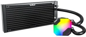 Фото: Система рідинного охолодження Montech Hyperflow ARGB 240 Black (HYPERFLOW ARGB 240 (B)) № 3 | KTC